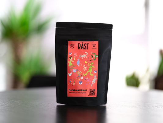 Mørkbrent Brasil, filtermalt 250g